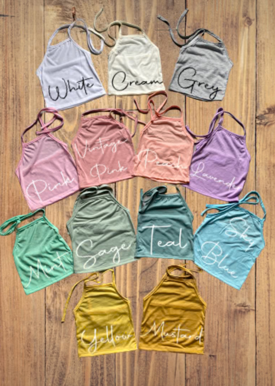 Spring Name Design (Leave name, size, & product color in notes at checkout)