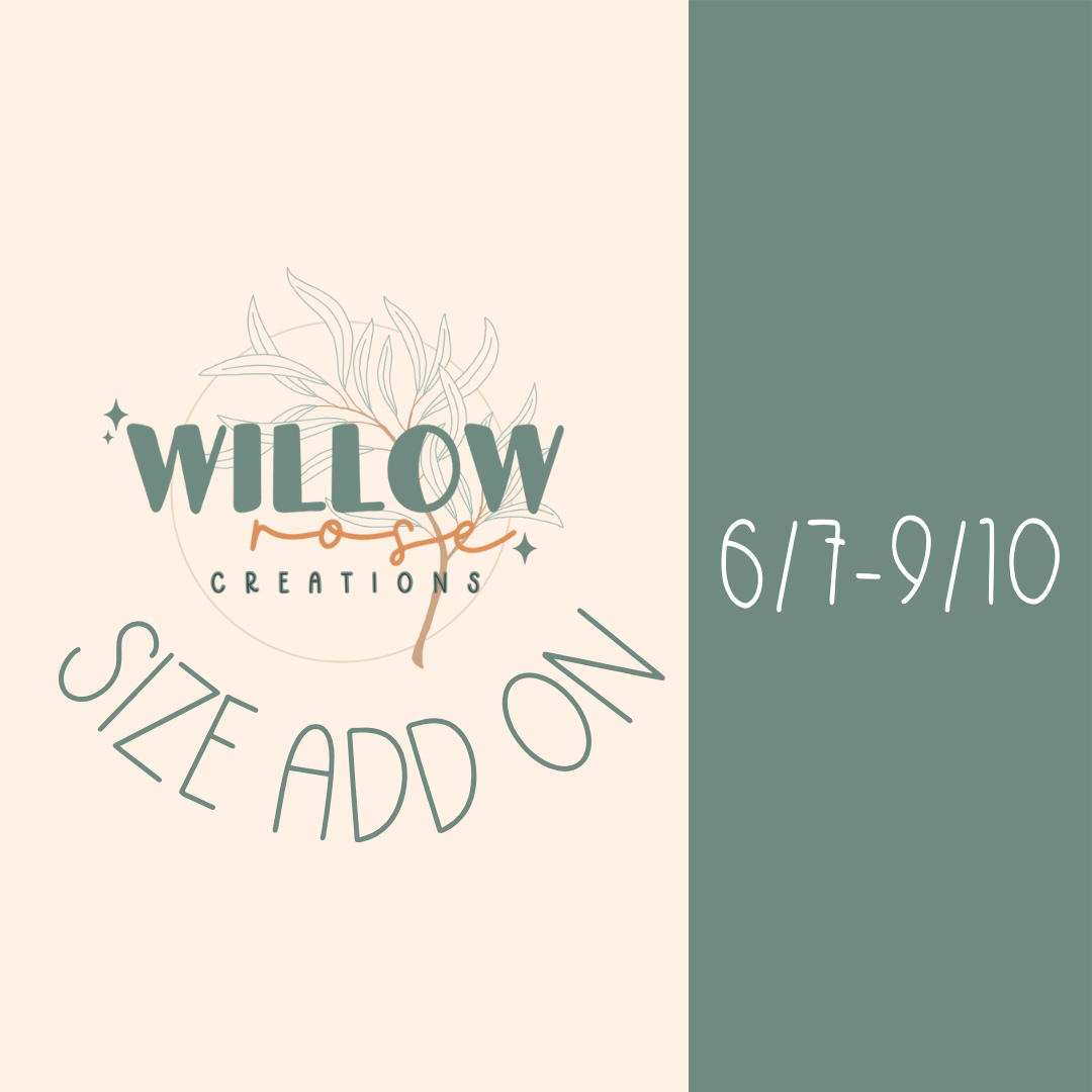 Size Add On 6/7-7/8