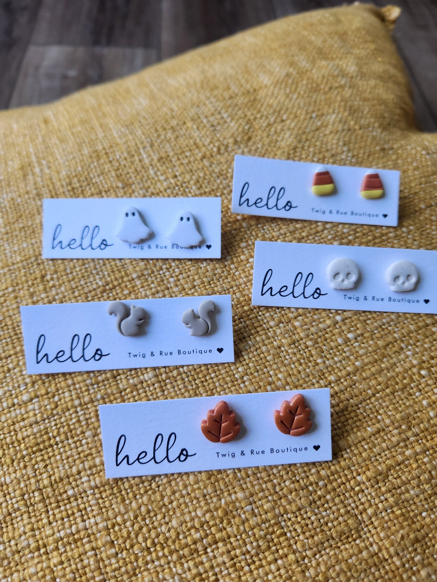 Fall clay studs