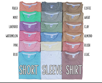 Spring Name Design (Leave name, size, & product color in notes at checkout)