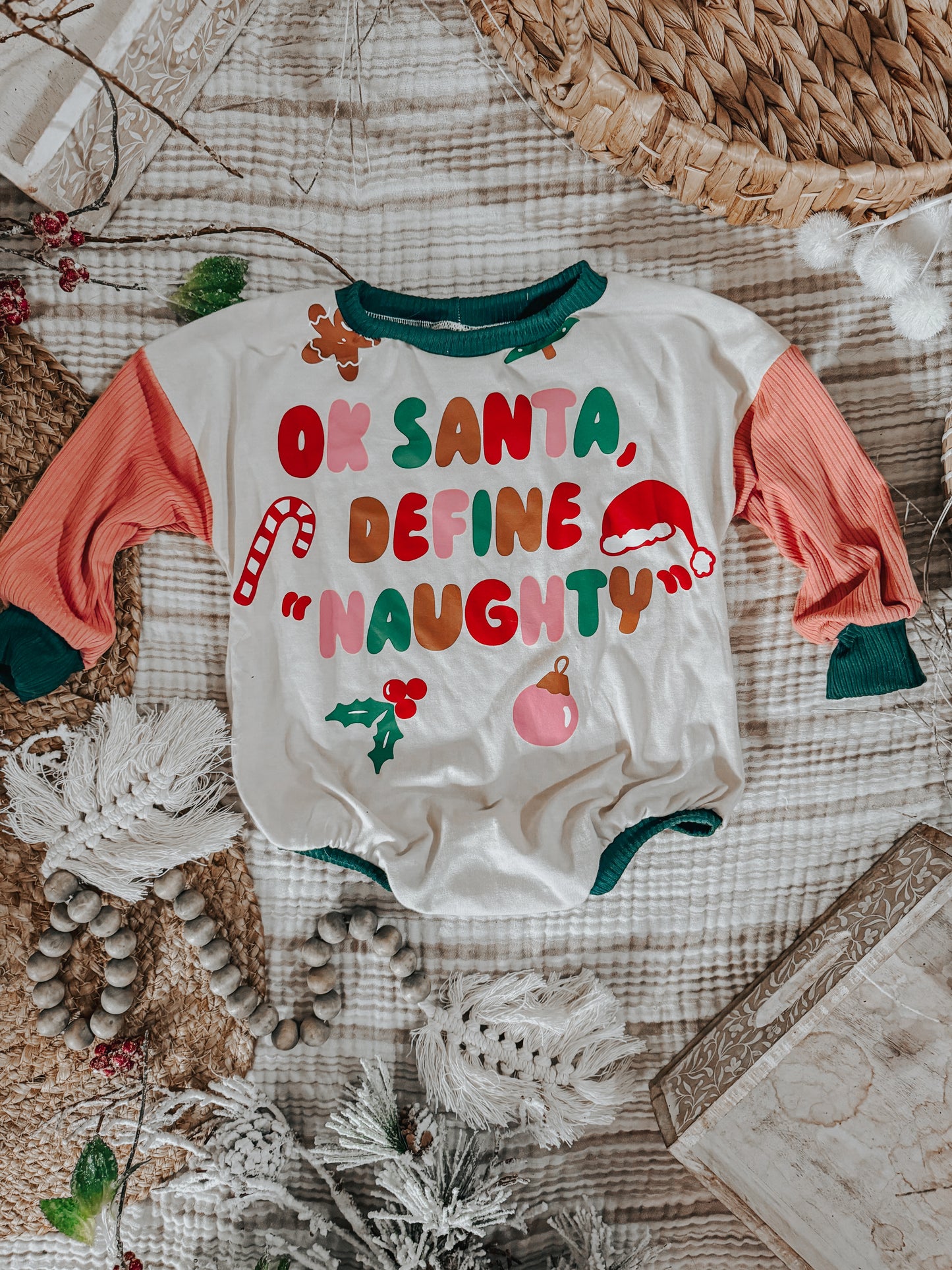 12/18m Sweater Romper w/ Snaps