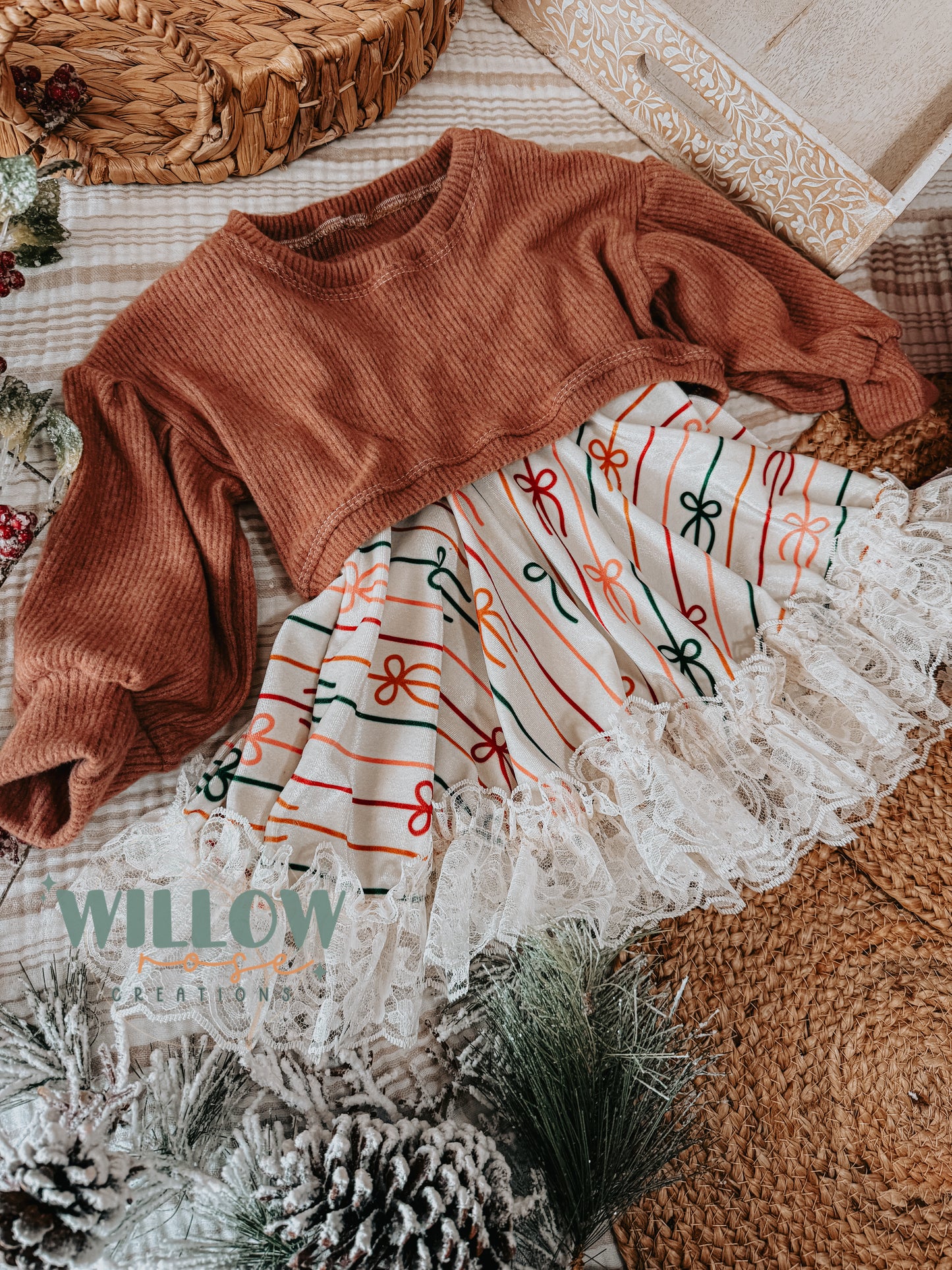 Tied with Love Mira Pinafore
