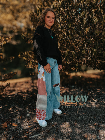 Alli Upcycle Jeans
