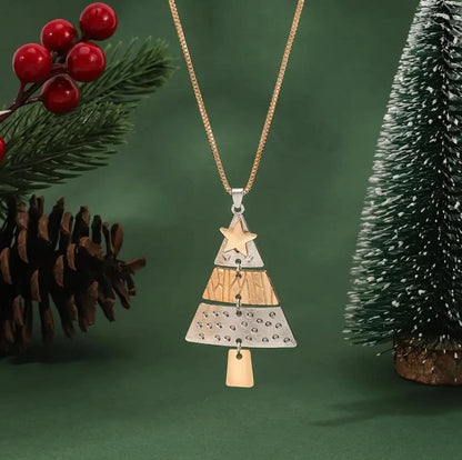 Christmas Tree Necklace