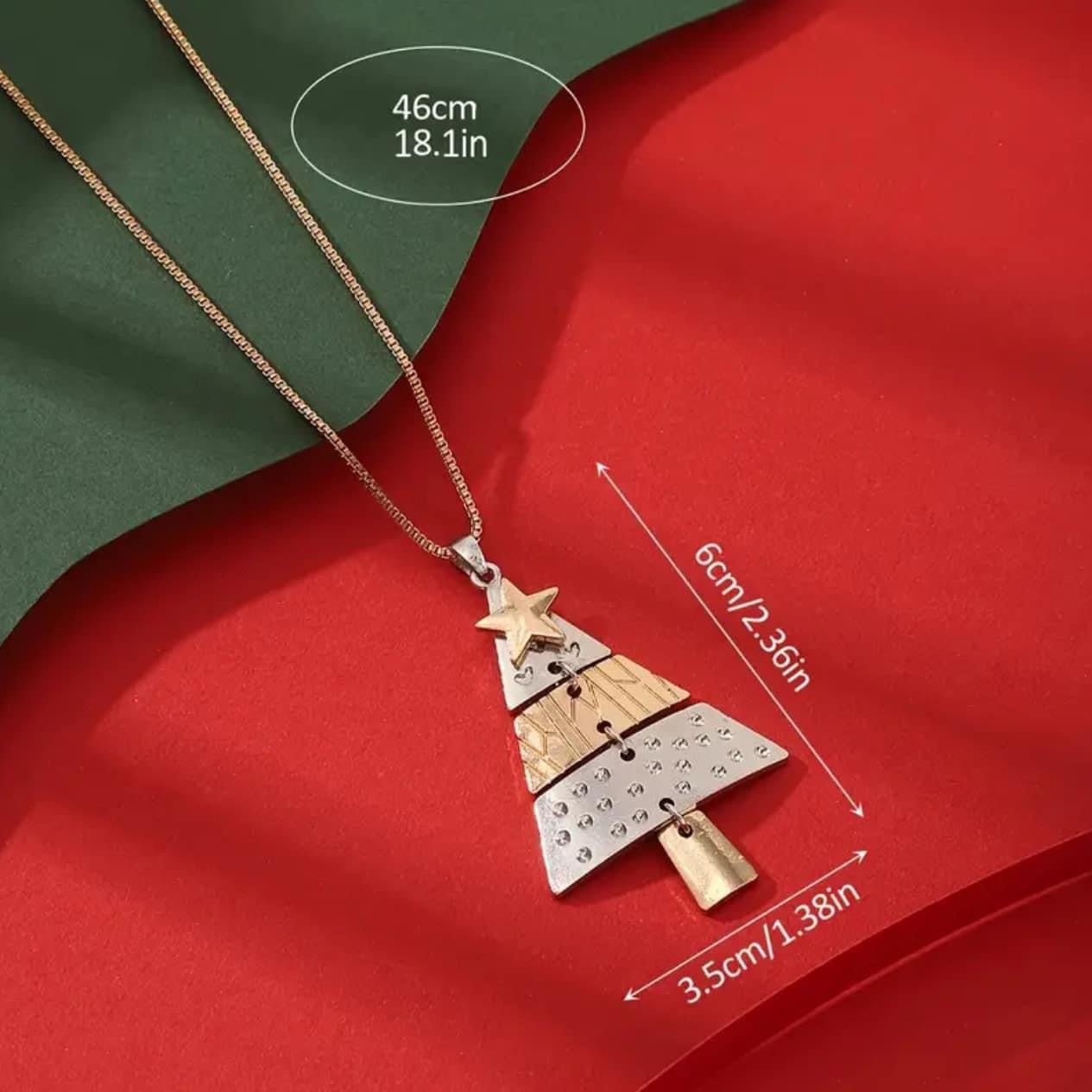 Christmas Tree Necklace