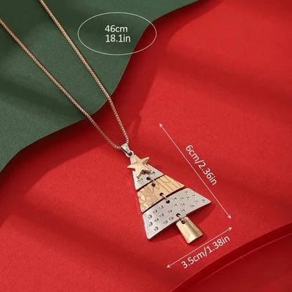 Christmas Tree Necklace