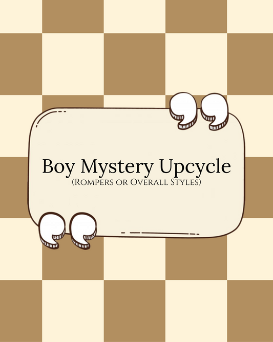 Boy Mystery Upcycle