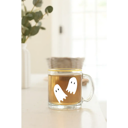 Ghost Gals Gold Rimmed Mug